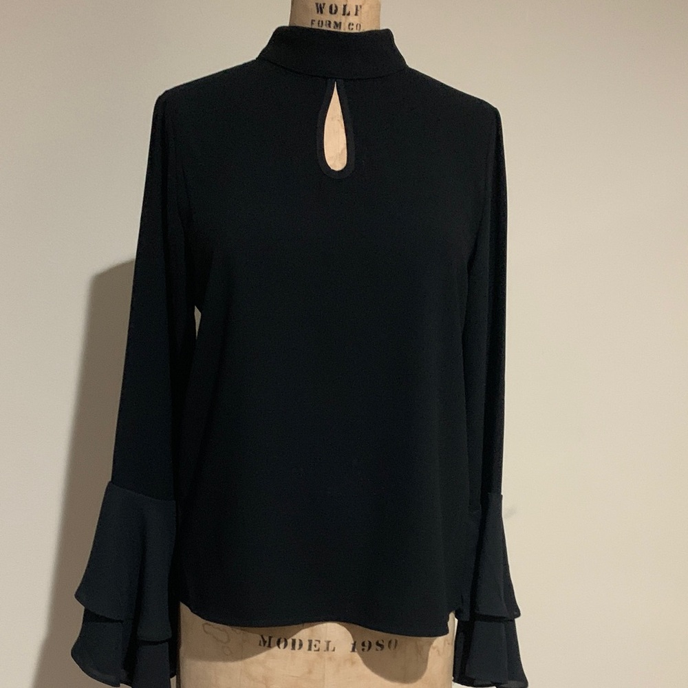Patrizia Lucia Milano Elegant Black Women's Top Size S